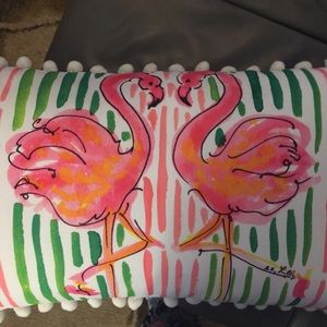 Lilly Pulitzer throw pillow